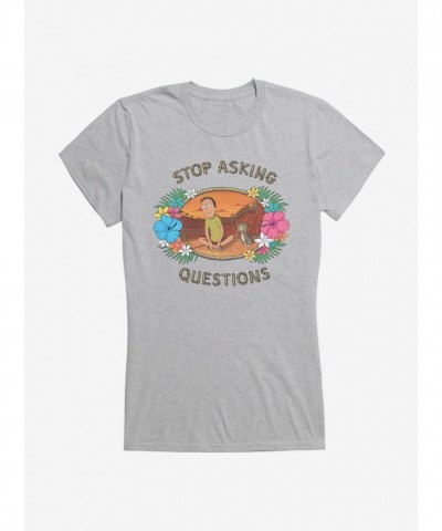 Rick And Morty Jerry T-Shirt for Girls - Lightweight Cotton