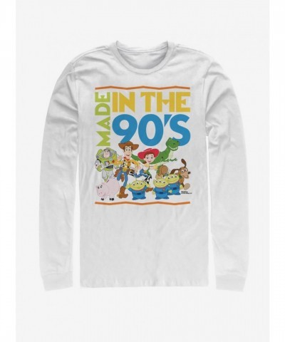 Disney Pixar Toy Story Got it Made White Long Sleeve T-Shirt for Men