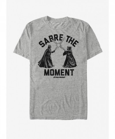 Star Wars Lightsaber Grey T-Shirt for Men