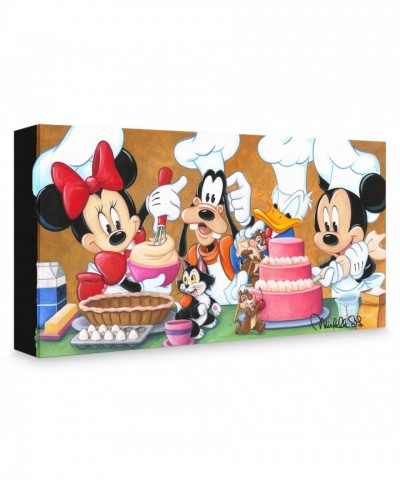 Mickey and Friends 'Happy Kitchen' Limited Edition Giclée Canvas by Michelle St. Laurent