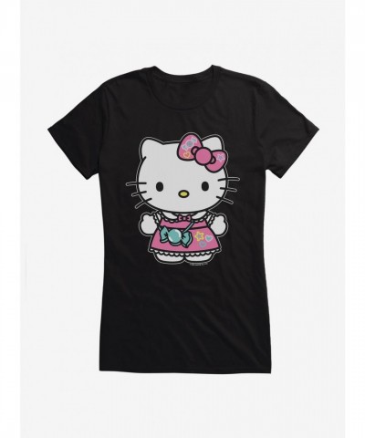 Hello Kitty Candy Purse Themed Lightweight Tee for Girls
