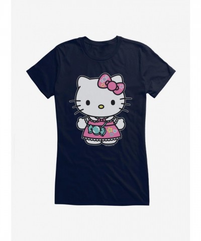 Hello Kitty Candy Purse Themed Lightweight Tee for Girls