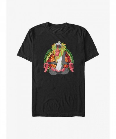 Disney Big & Tall Men's Freaky Rafiki T-Shirt - BLACK