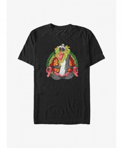 Disney Big & Tall Men's Freaky Rafiki T-Shirt - BLACK