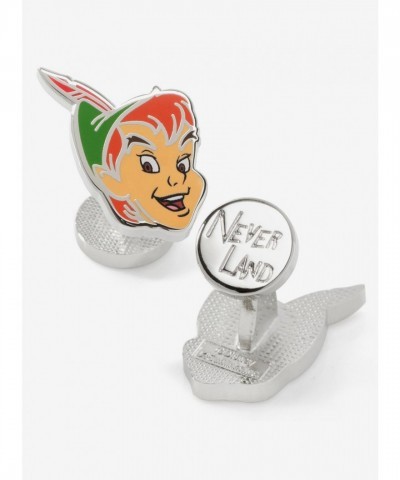 Disney Peter Pan Sterling Silver Cufflinks for Men