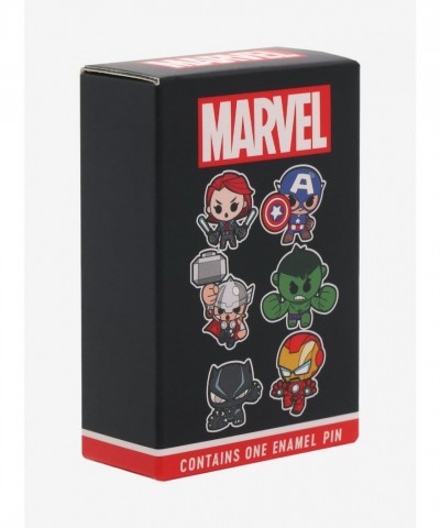 Marvel Chibi Avengers Enamel Pin Set - Surprise Collectible