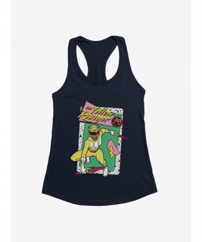 Mighty Morphin Power Rangers Yellow Ranger Girls Lightweight Tank