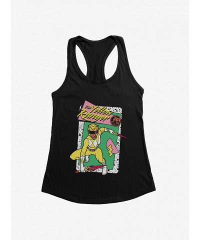 Mighty Morphin Power Rangers Yellow Ranger Girls Lightweight Tank