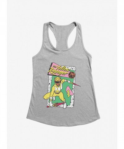 Mighty Morphin Power Rangers Yellow Ranger Girls Lightweight Tank