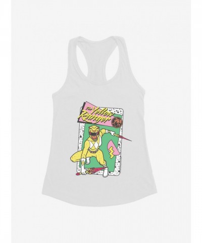 Mighty Morphin Power Rangers Yellow Ranger Girls Lightweight Tank