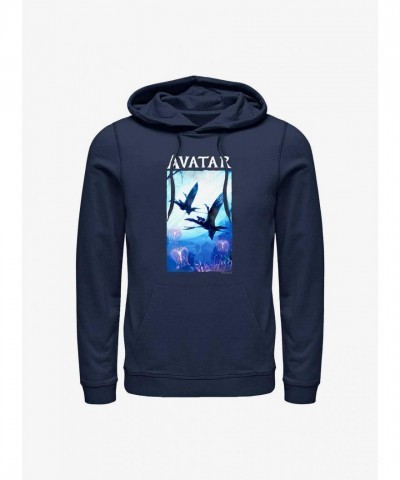Avatar Waterway Poster Hoodie - Men's Blue