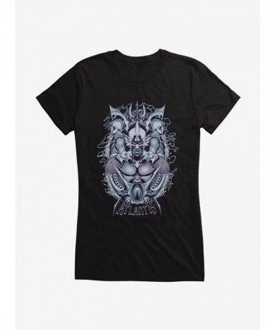 Aquaman Atlantis Mural T-Shirt for Girls by DC Comics