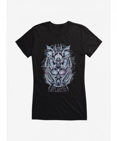 Aquaman Atlantis Mural T-Shirt for Girls by DC Comics