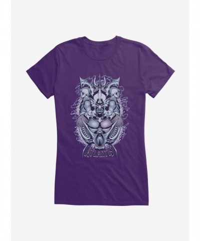 Aquaman Atlantis Mural T-Shirt for Girls by DC Comics