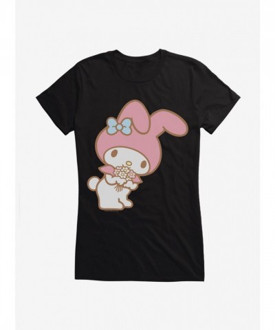 My Melody Floral Print Girls T-Shirt