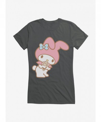 My Melody Floral Print Girls T-Shirt