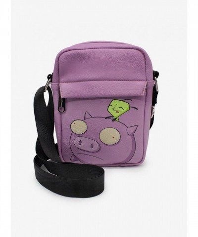 Invader Zim Gir on Pig Crossbody Bag by Buckle-Down