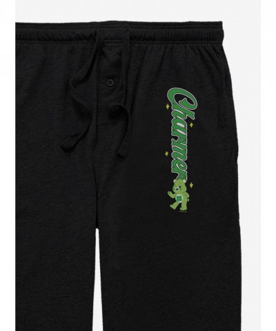 Care Bears Charm Good Luck Bear Unisex Pajama Pants - Black