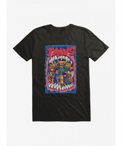 Jaws Iconic Comic Art T-Shirt for Men