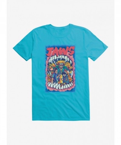 Jaws Iconic Comic Art T-Shirt for Men