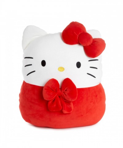 Hello Kitty Soft Mochi Plush Pillow with Bow for Girls