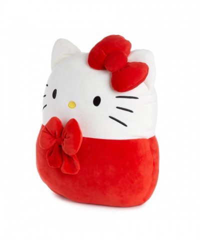Hello Kitty Soft Mochi Plush Pillow with Bow for Girls