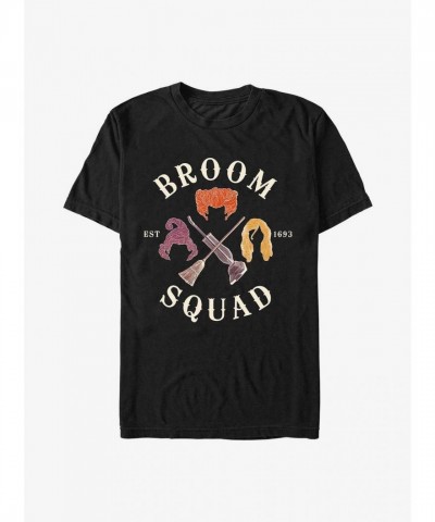 Disney Hocus Pocus Sanderson Sisters T-Shirt - Black Comfortable Lightweight Men's