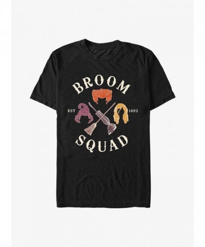 Disney Hocus Pocus Sanderson Sisters T-Shirt - Black Comfortable Lightweight Men's