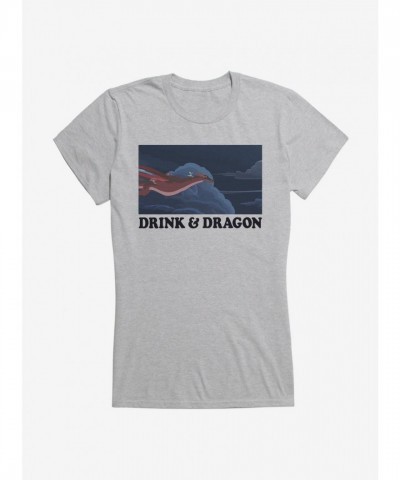 Rick And Morty Drink & Dragon Girls Lightweight Tee