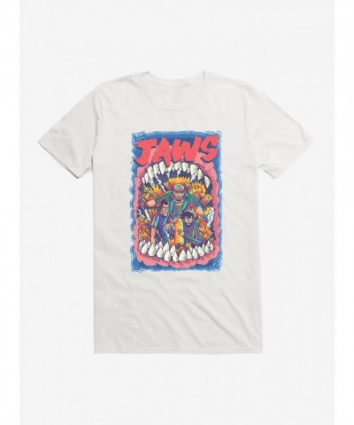 Jaws Iconic Comic Art T-Shirt for Men