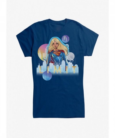 DC Comics Supergirl Sky's The Limit Junior Girls T-Shirt