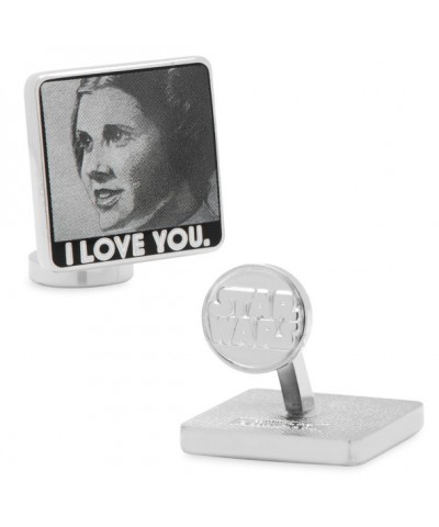 Princess Leia and Han Solo Star Wars Cufflinks Set