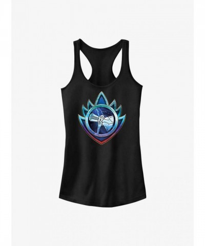 Marvel Thor Hammer Girls Tank Top - Black