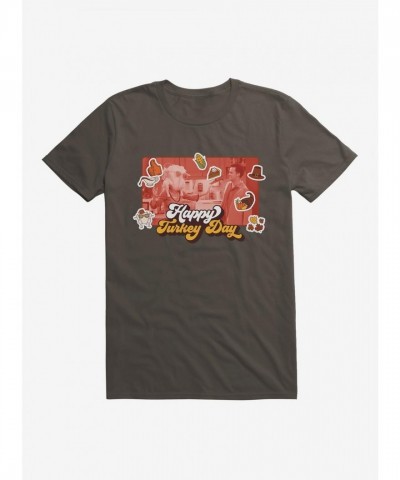 Comfortable Friends Happy Turkey Day Unisex T-Shirt