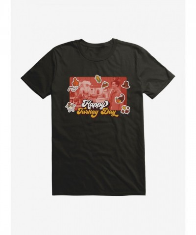 Comfortable Friends Happy Turkey Day Unisex T-Shirt