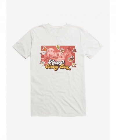 Comfortable Friends Happy Turkey Day Unisex T-Shirt