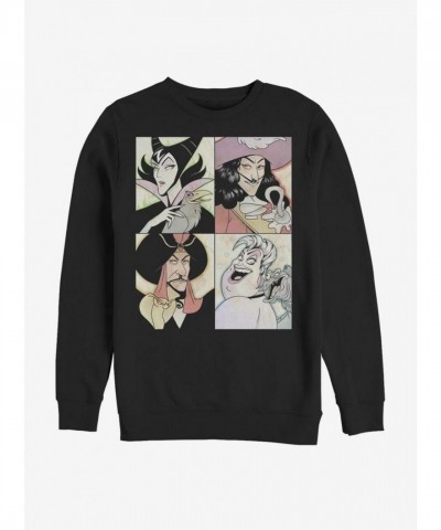 Disney Maleficent Anime Sweatshirt for Men - Black