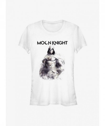 Marvel Moon Knight Graphic Tee for Girls - White