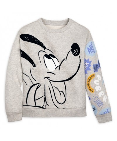 Pluto's Cozy Pullover Sweatshirt for Boys