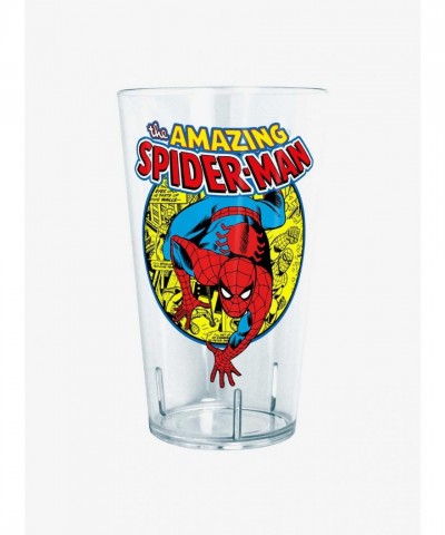Marvel Spider-Man Urban Hero Tritan Water Bottle - Clear