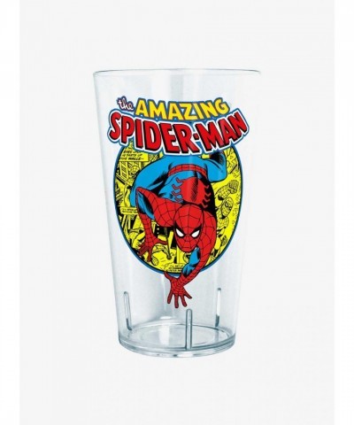 Marvel Spider-Man Urban Hero Tritan Water Bottle - Clear