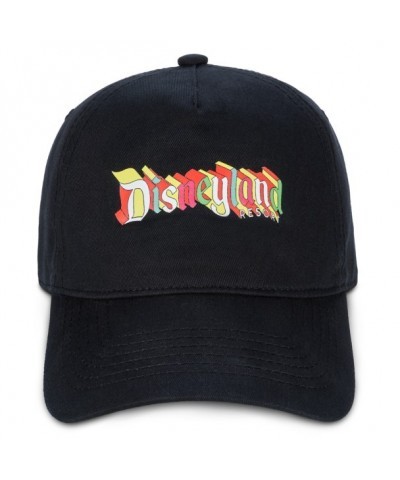 Disneyland Themed Multicolor Twill Baseball Cap for Adults