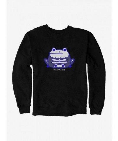 Rainylune Unisex Black Skeleton Sweatshirt