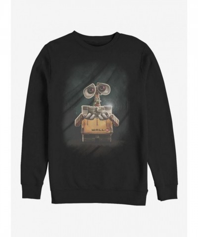 Disney Pixar Wall-E Crewneck Sweatshirt - Unisex Black