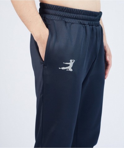 Bruce Lee Navy Track Pants - Stylish Martial Arts Inspired Fitness Wear