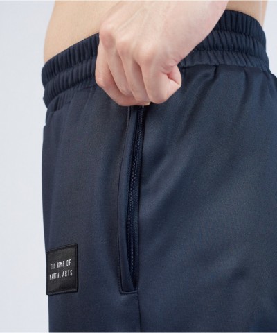 Bruce Lee Navy Track Pants - Stylish Martial Arts Inspired Fitness Wear