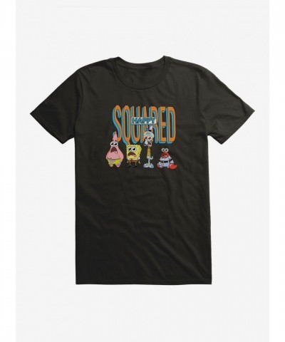 SpongeBob SquarePants Surprised Friends Men's Cotton T-Shirt