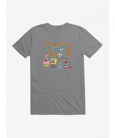 SpongeBob SquarePants Surprised Friends Men's Cotton T-Shirt