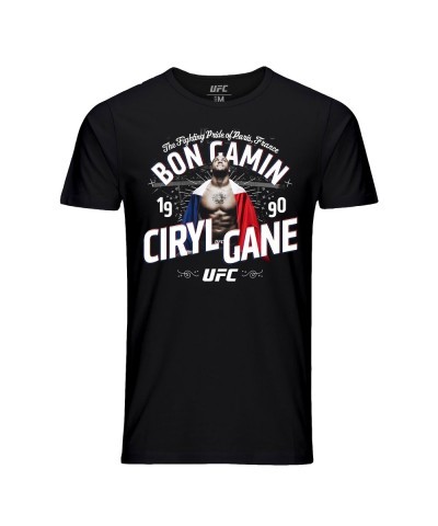 UFC Bon Gamin T-Shirt for Men - Ciryl Gane Edition - Black