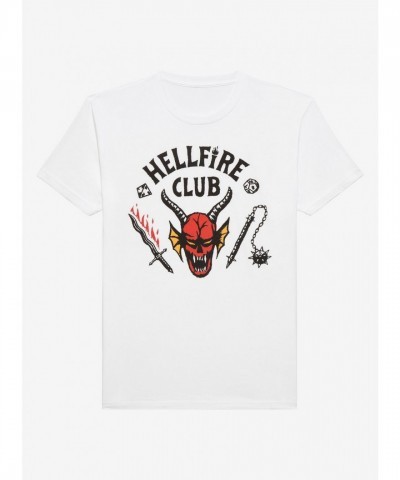 Stranger Things Hellfire Club Cotton Tee for Men